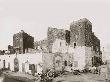 Foto antica castello san nicandro bari