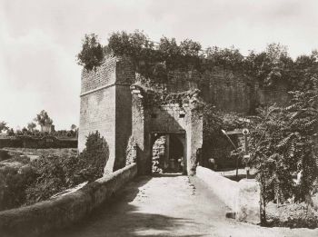 Foto antica nepi il castello dei borgia