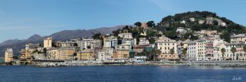 Panoramica di Genova Pegli