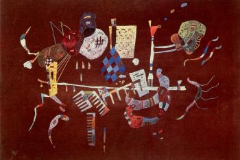 Kandinsky Around the line 1943