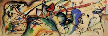 Kandinsky Picture with white border 1913