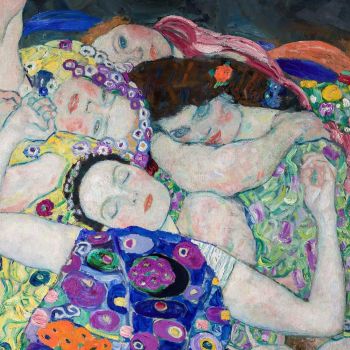 Klimt la vergine particolare