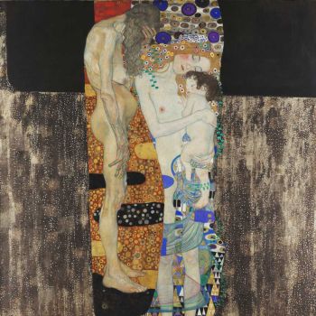 Klimt le tre eta della vita o tre eta della donna