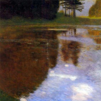 Lake in front of the Castle by Klimt