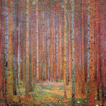 Tannenwald I by Klimt