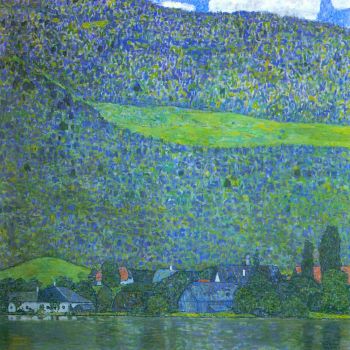 Unterach at the Attersee by Klimt