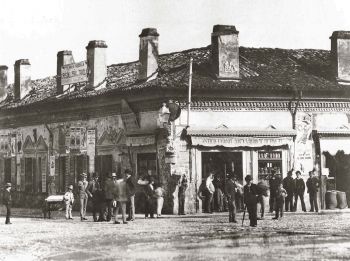 Lazzaretto di Milano, foto d'epoca.