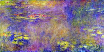 Water Lilies Yellow nirvana by Monet