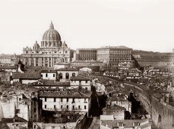 Città del Vaticano, Roma, foto storica
