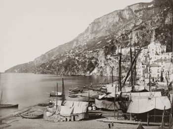 Marina di Amalfi, foto storica