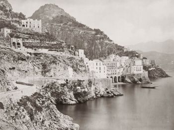Atrani, Salerno, foto storica