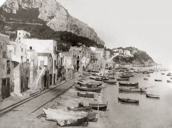 Marina di Capri, foto storica