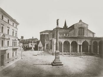 Bologna antica, piazza di San Domenico