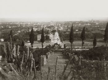 Foto storica panorama di Catania