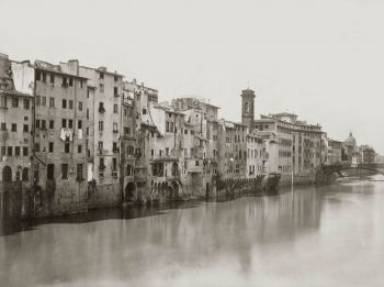 Foto storica di Borgo San Jacopo, Firenze