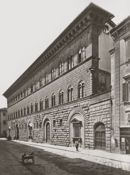 Foto storica di Palazzo Ricciardi a Firenze