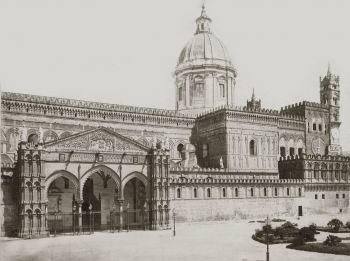 Cattedrale di Palermo, foto storica