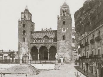 Cattedrale di Cefalù, foto storica