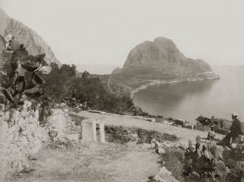 Solunto e Capo Zafferano, Palermo, foto d'epoca