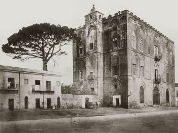 La Zisa di Palermo, foto storica