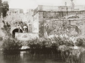 Fontana Aretusa, Siracusa, foto storica
