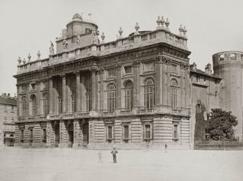 Palazzo Madama, Torino, foto antica