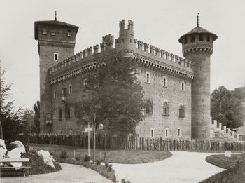 Esposizione internazionale del 1884, foto storica Torino