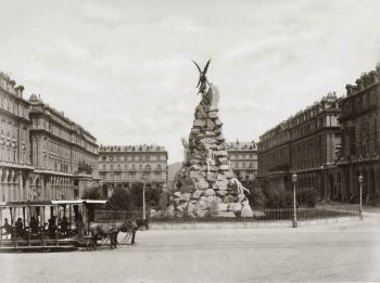 Piazza dello Statuto, Torino, foto storica