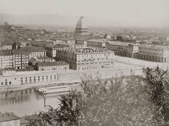 Panorama di Torino vecchia.