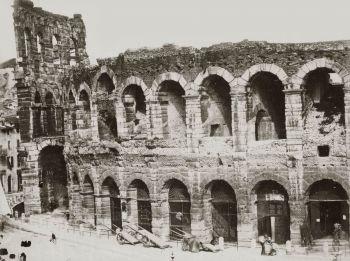 Foto d'epoca Arena di verona