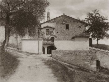 Assisi chiesa di San Damiano foto storica