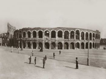Foto storica dell arena di verona