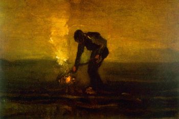 Burning Weeds Van Gogh
